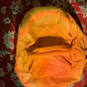 Mustard Yellow Jannsport Backpack
